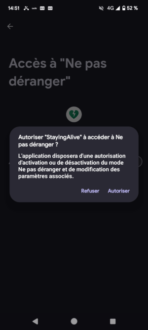 Android - Ne pas déranger 2