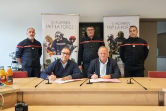 Signature avec le SDIS17