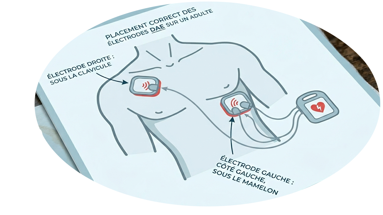 Comment utiliser un défibrillateur